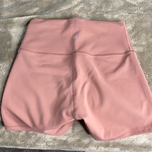 Pink biker shorts